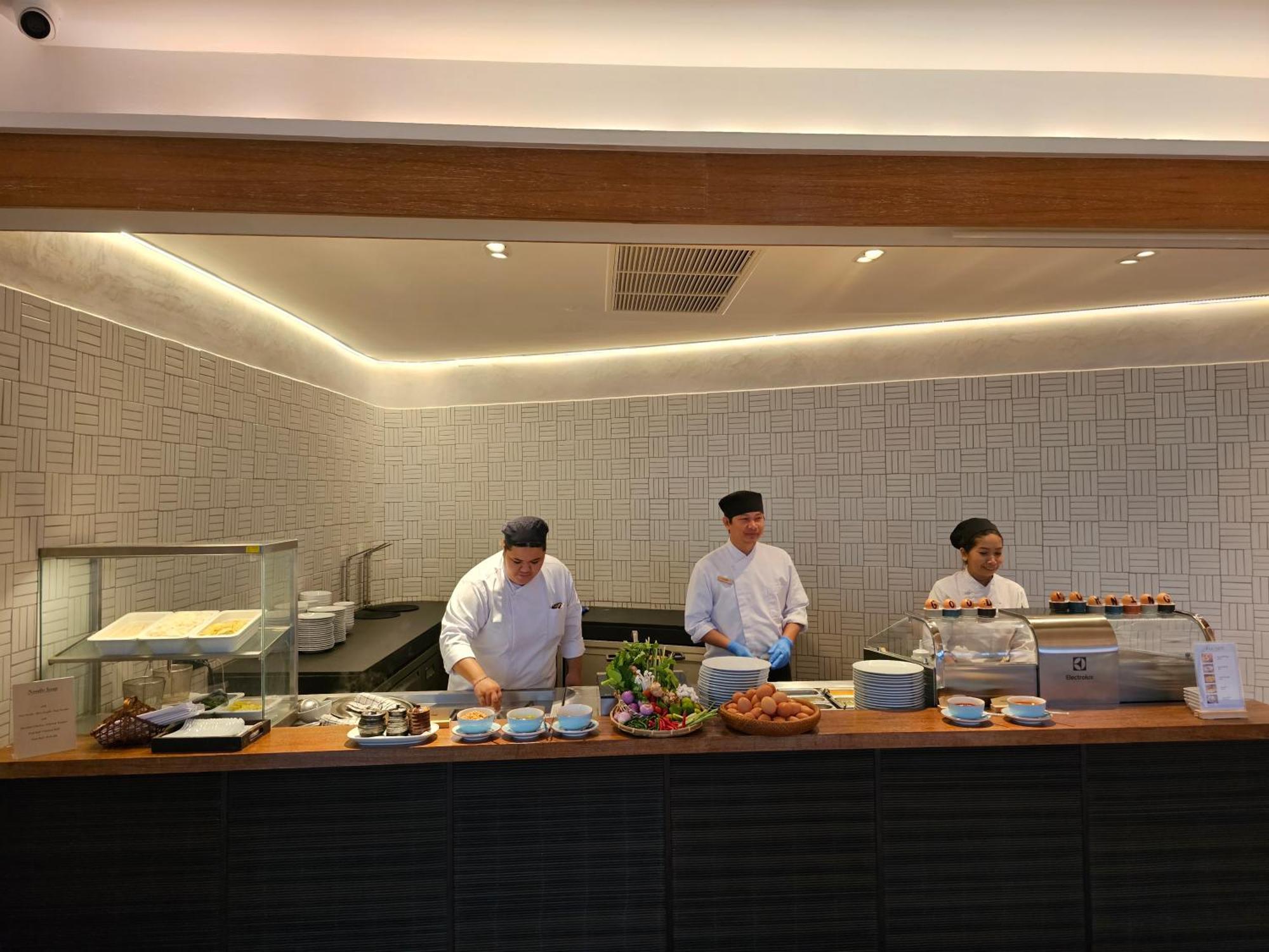 Noku Phuket Hotel Chalong Bagian luar foto Sushi bar at the restaurant